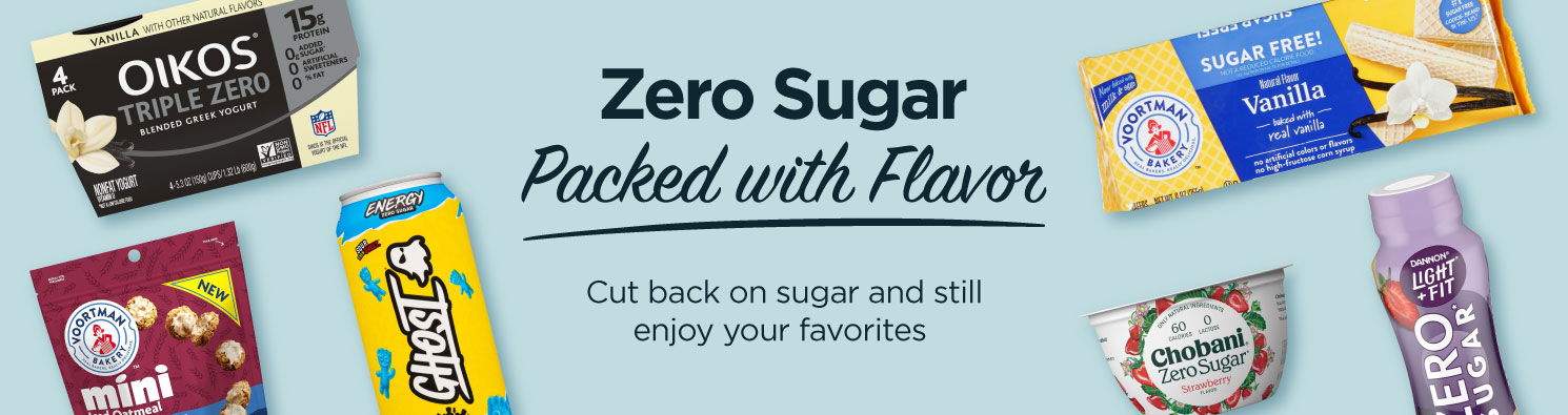 zero sugar packed with flavor