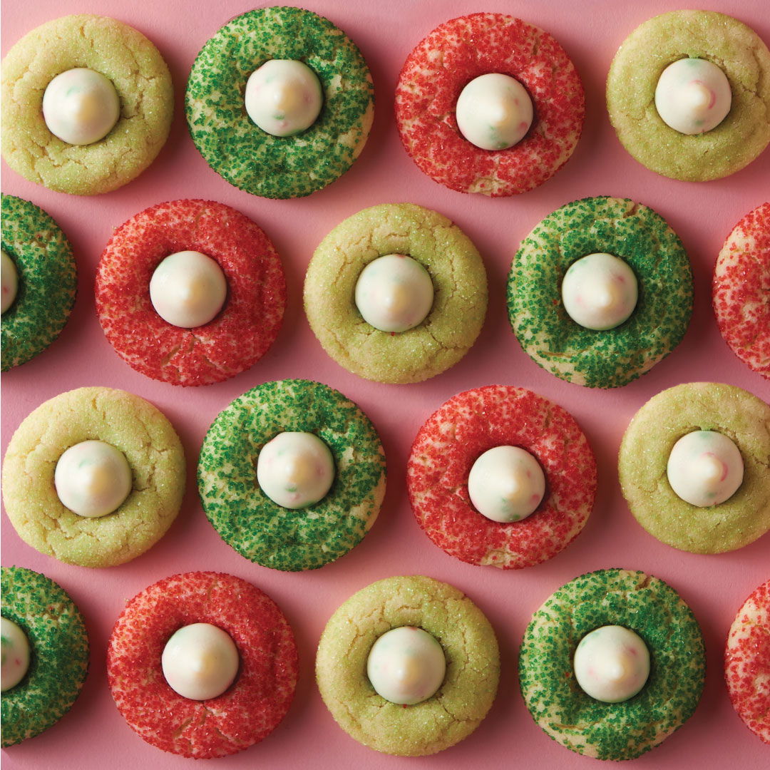 holiday sugar cookie blossoms recipe