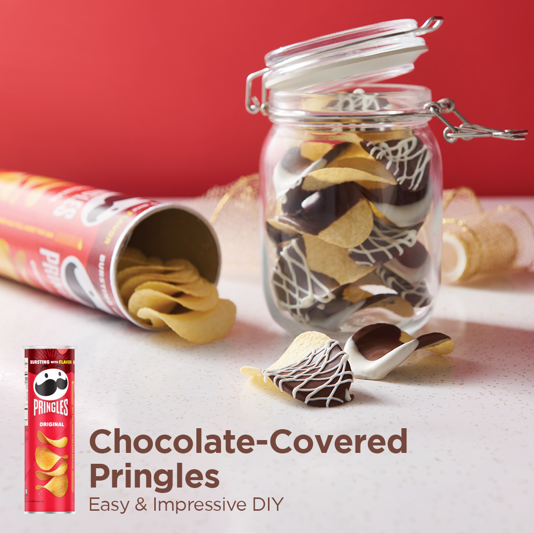 chocolate covered pringles recipe