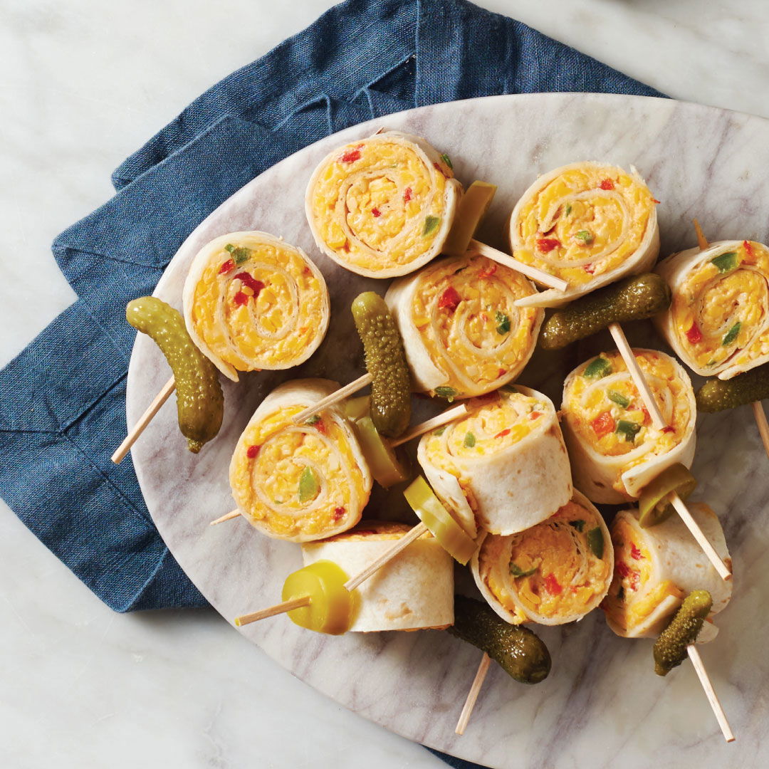 recipe for spicy-pimiento-pinwheels