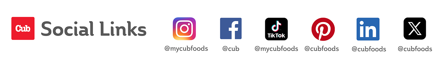 Links to cub.com content promoted in Cub's social channels