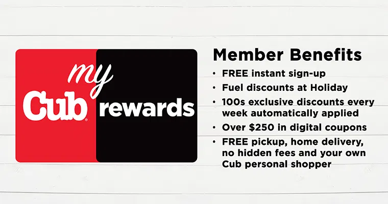 my cub rewards program info