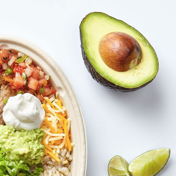 avocados and taco salad