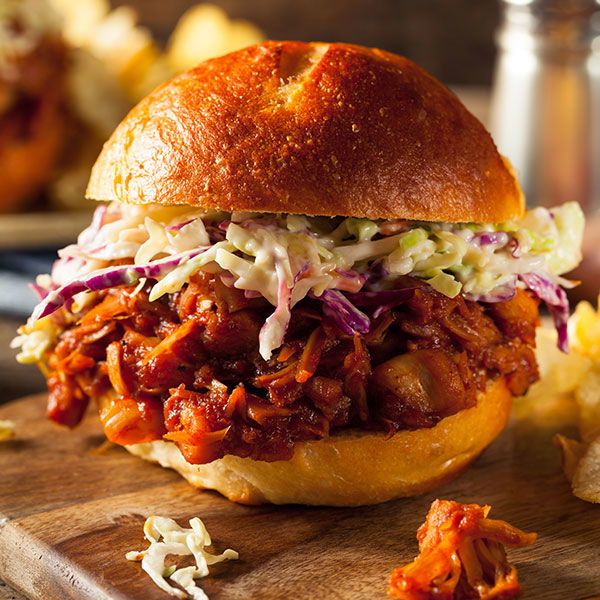 pulled pork sandwich