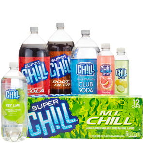 Super Chill beverages store brand