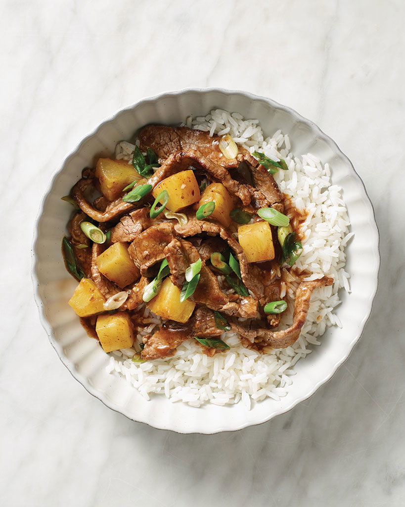 Pineapple Beef Stir-Fry