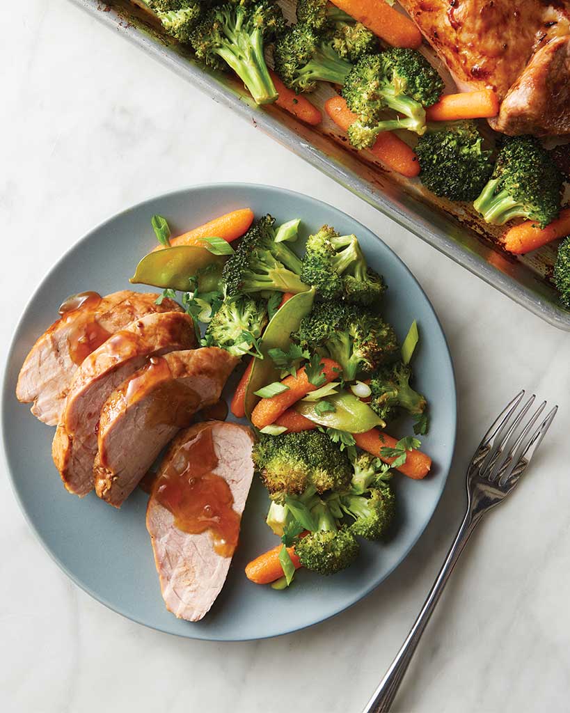 Sheet Pan Asian Pork and Vegetables