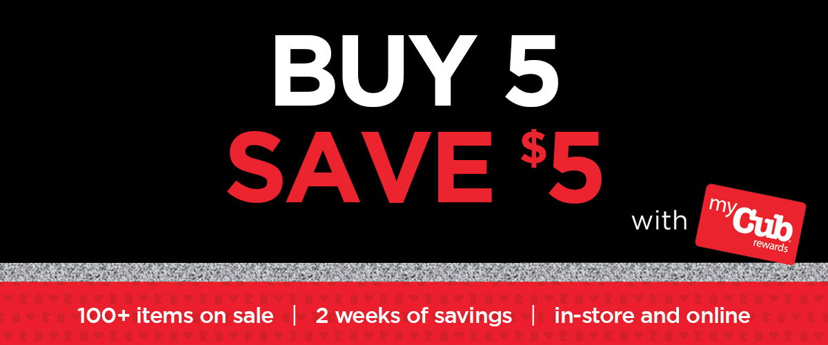 Buy 5 Save 5 - see every item included in the sale