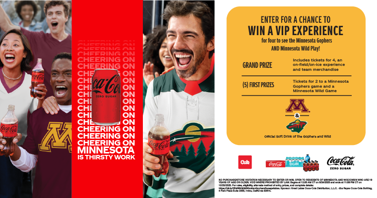 coca cola sweeps