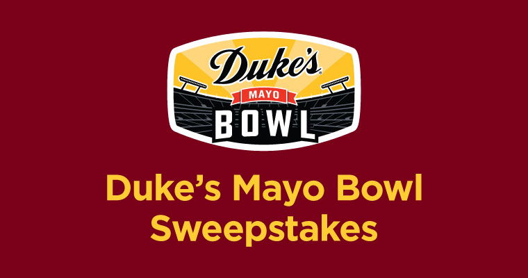 dukes mayo bowl sweepstakes