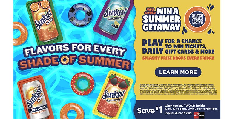 sunkist sweeps