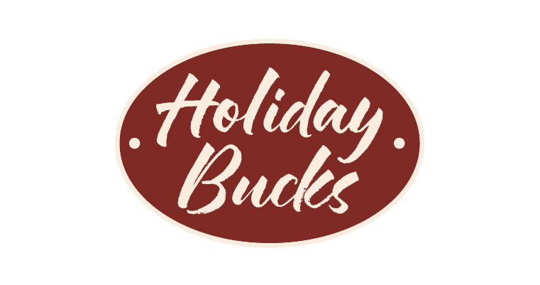 holiday bucks