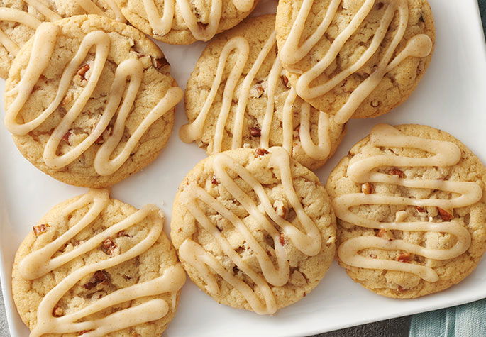Brown Butter Pecan Sugar Cookies 