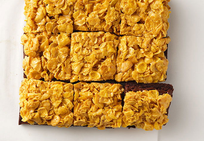 Caramel Crunch Brownies