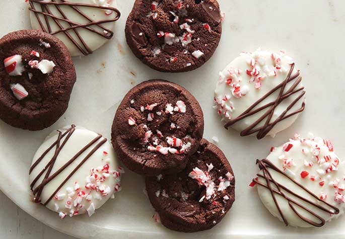 Chocolate Peppermint Cookies