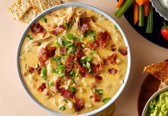 Ghost Pepper Cheese & Chicken Dip