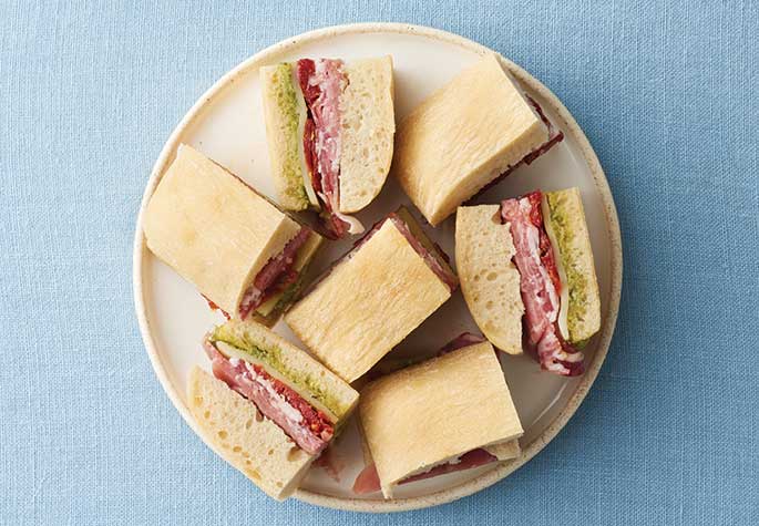 Italian Pressed Sandwiches