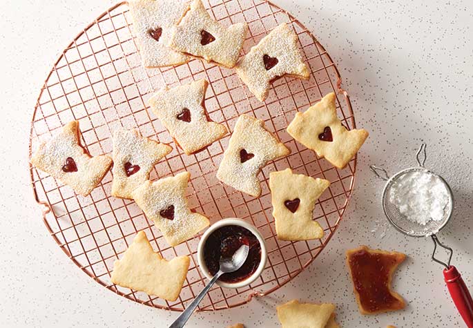 Minnesota Linzer Cookies