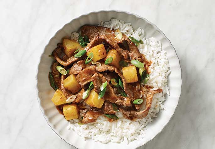 Pineapple Beef Stir-Fry