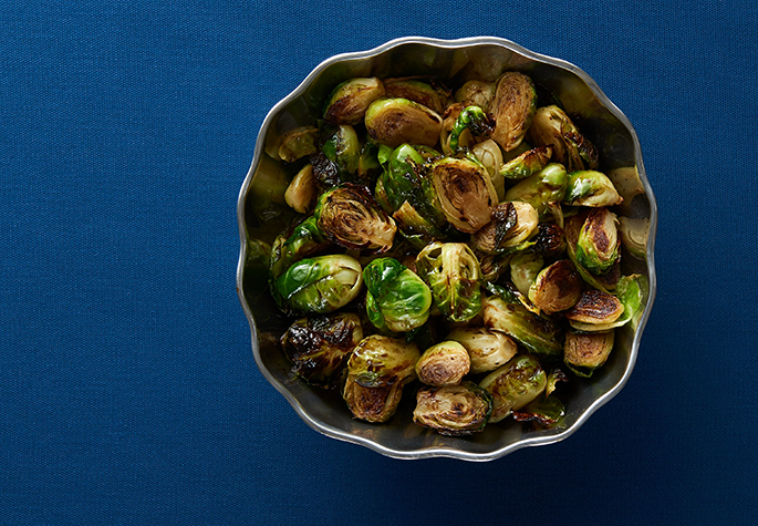 Balsamic Roasted Brussels Sprouts