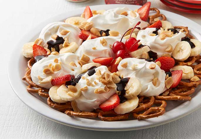 Banana Split Nachos