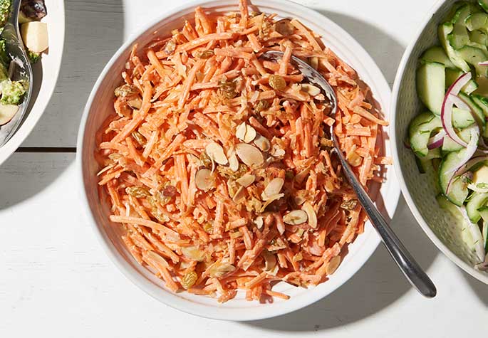 Coconut-Curry Carrot Salad