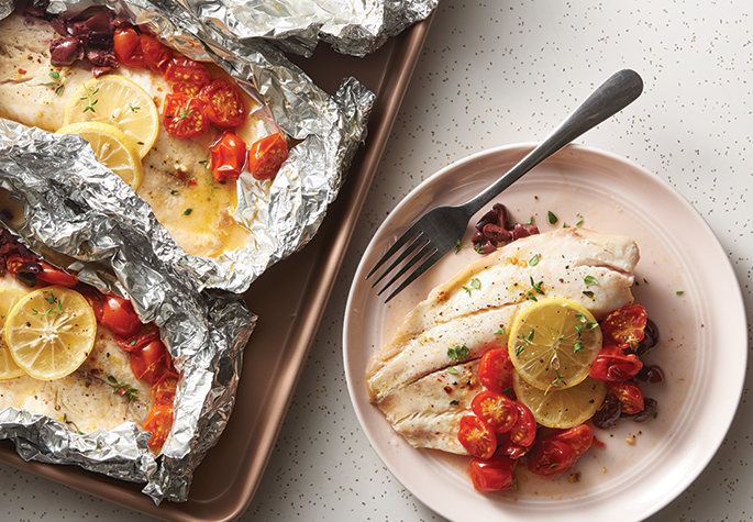 Mediterranean Tilapia Foil Pack