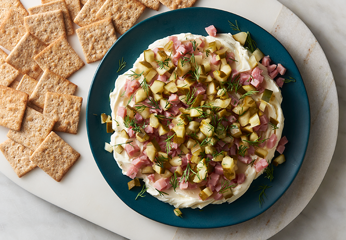 Pickle & Ham Cream Cheese Spread