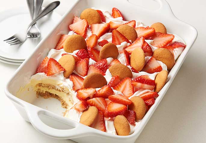 Strawberry Shortcake Squares