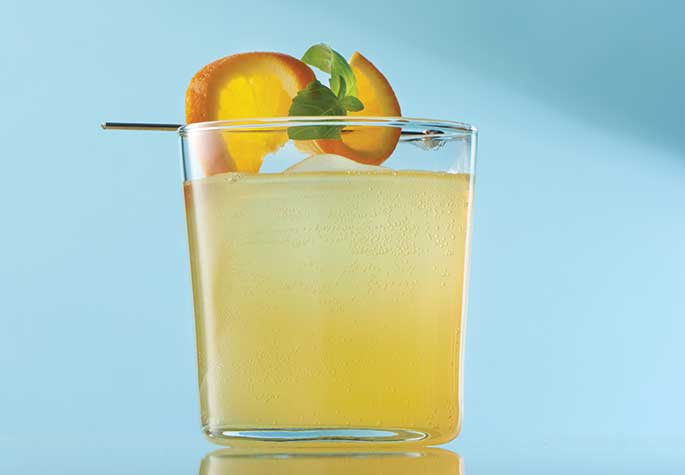 Tangerine Ginger Spritzer