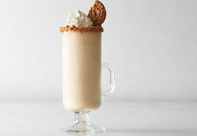 Tipsy Caramel Gingerbread Milkshake